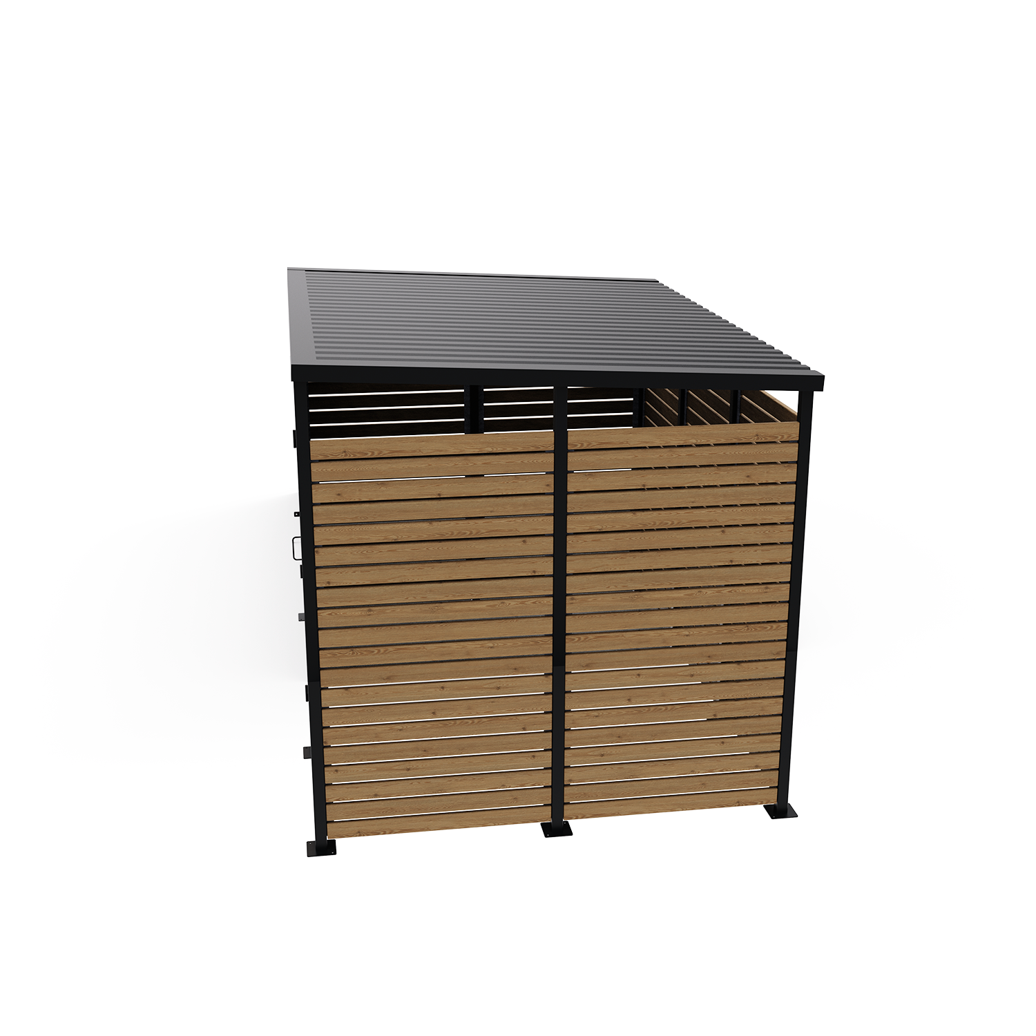 Контейнерная площадка SECURITIO Wood Duo — изображение 4