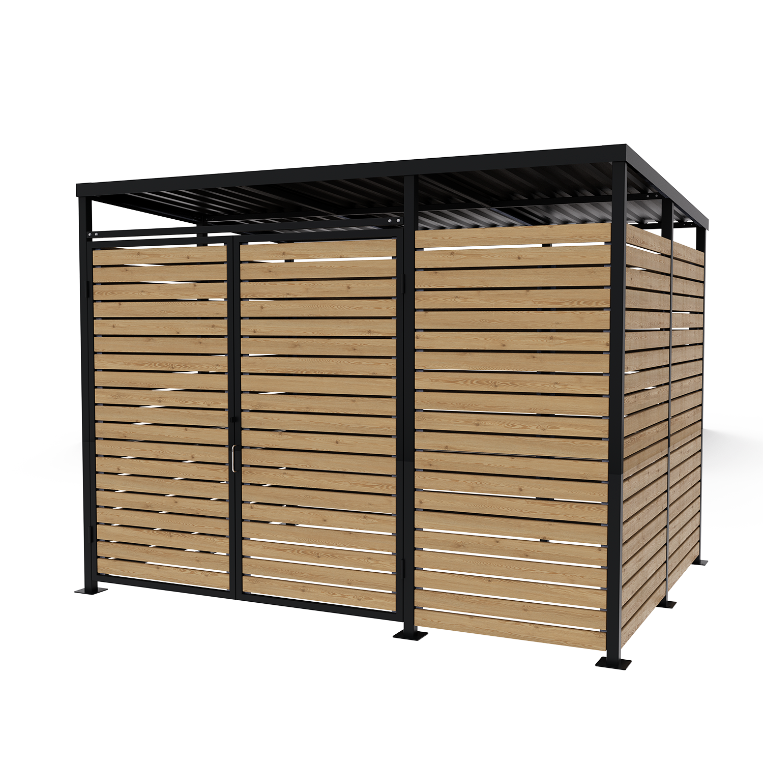 Контейнерная площадка SECURITIO Wood Duo — изображение 5