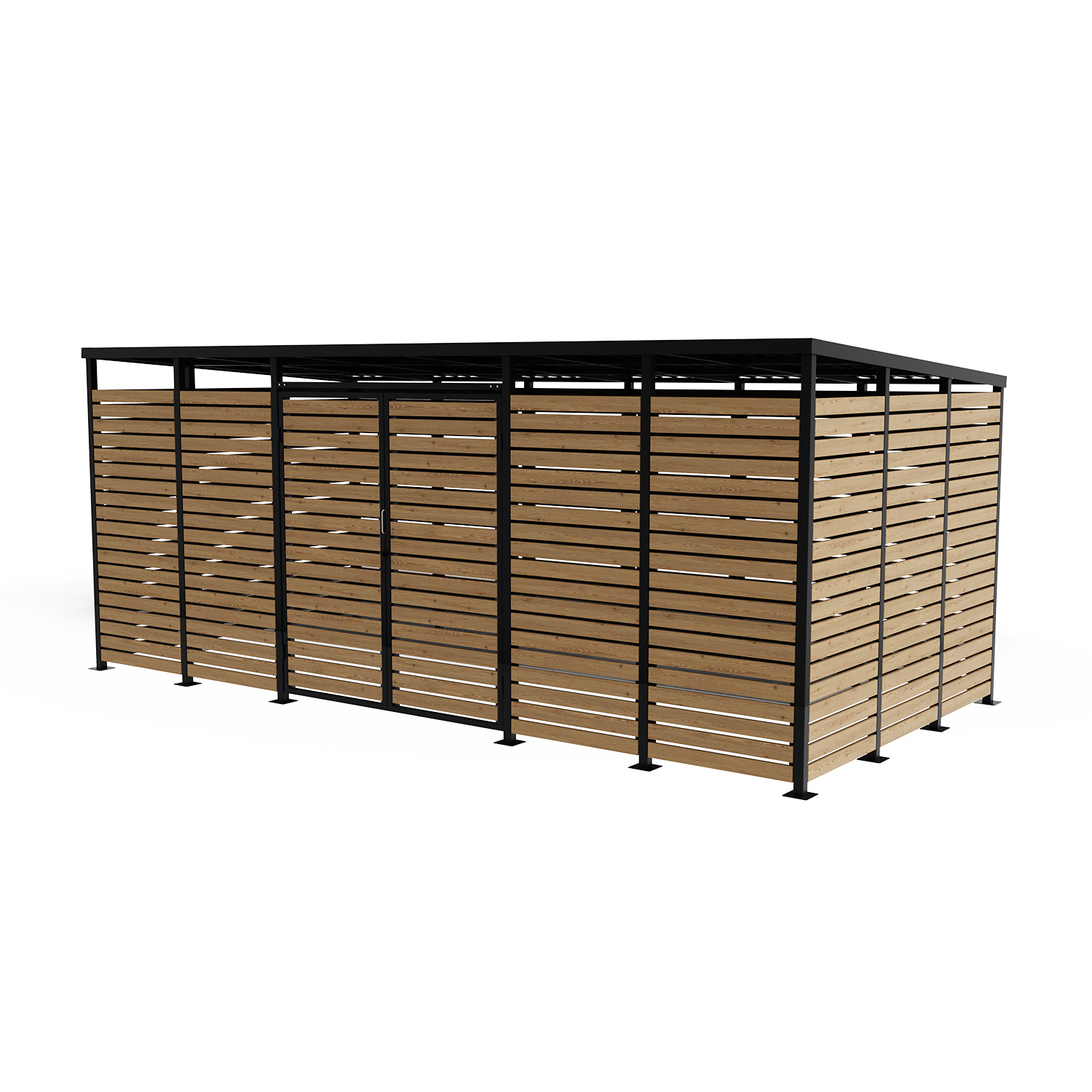 Контейнерная площадка SECURITIO Wood Long