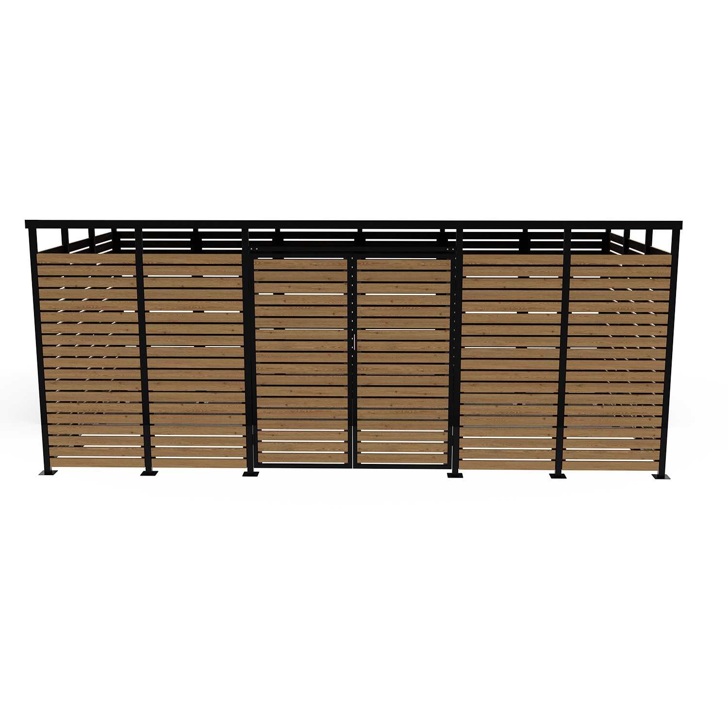 Контейнерная площадка SECURITIO Wood Long — изображение 6