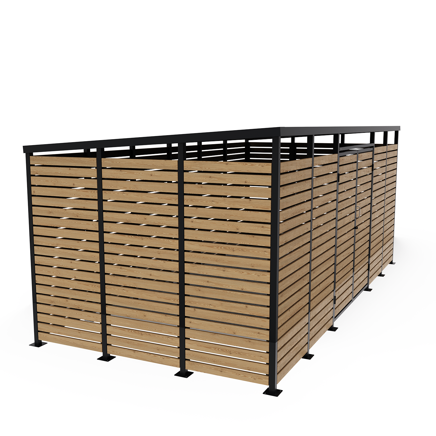 Контейнерная площадка SECURITIO Wood Long — изображение 4