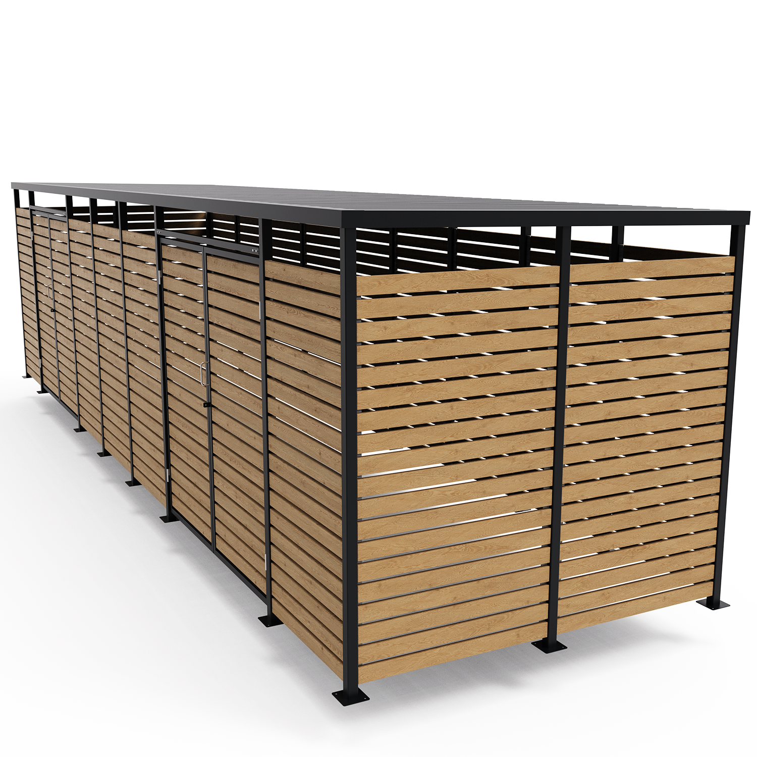 Контейнерная площадка SECURITIO Wood Hexa — изображение 6